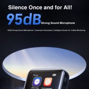 Rtako MiCAce K9 95db Strong Noise Reduction Clip Microphone