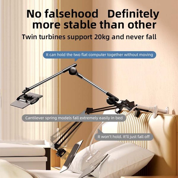 Rtako 360 Dual Turbo Auto-Lock Lazy Bracket ZM-050 Black