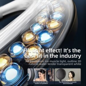 Rtako 10-inch Ring Light with Phone Holder AR-GTB06-10