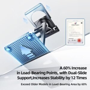 Rtako Double-Layer Foldable Desktop Stand TC06 Black