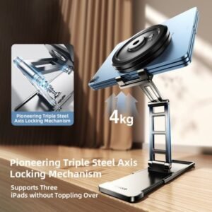 Rtako Double-Layer Foldable Desktop Stand TC06 Black