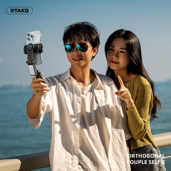 2025/12/1000360937.jpg Rtako Q18 Orthogonal Three Axis Pan and Tilt Gimbal Black