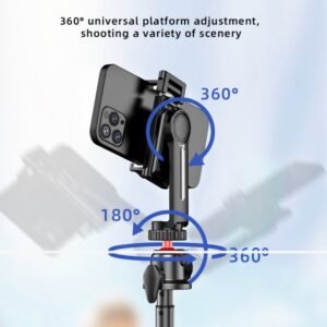 Rtako Octopus Extendable Tripod Selfie Stick Black