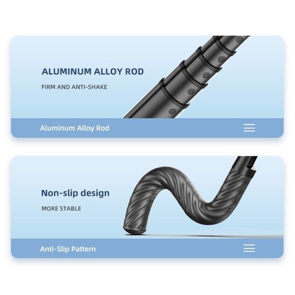 Rtako Octopus Extendable Tripod Selfie Stick Black