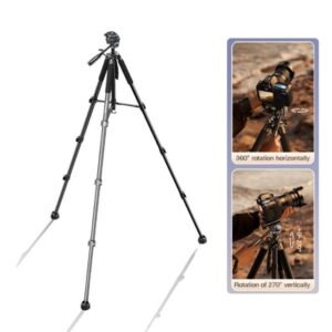 Rtako 1.9M Hexagonal Photography Tripod VT-990S Black