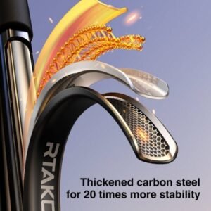 Rtako 1.9M Hexagonal Photography Tripod VT-990S Black