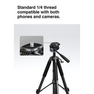 Rtako 1.9M Hexagonal Photography Tripod VT-990S Black