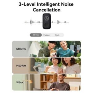 Hollyland LARK A1 DUO Wireless Microphone USB-C Black