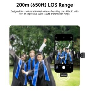 Hollyland LARK A1 DUO Wireless Microphone USB-C Black