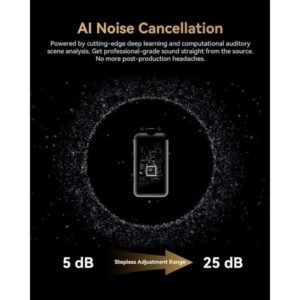 2025/12/1000361091.jpg Hollyland Wireless Microphone LARK MAX 2 Combo 4 Person Version Black