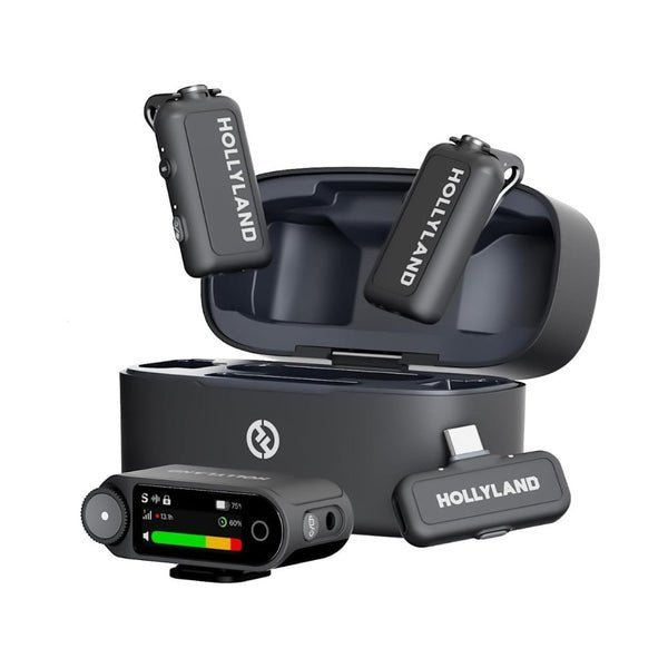 2025/12/1000361096.jpg Hollyland Wireless Microphone LARK MAX 2 Black