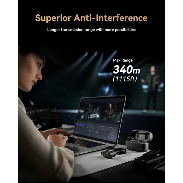 2025/12/1000361097.jpg Hollyland Wireless Microphone LARK MAX 2 Black