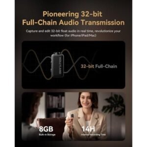 Hollyland Wireless Microphone LARK MAX 2 Ultimate Combo Black