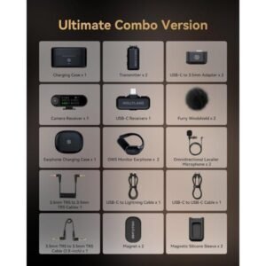 Hollyland Wireless Microphone LARK MAX 2 Ultimate Combo Black