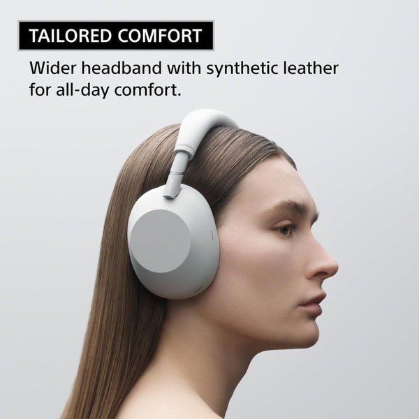 Sony WH-1000XM6 - Wireless Noise Canceling Headphones Silver