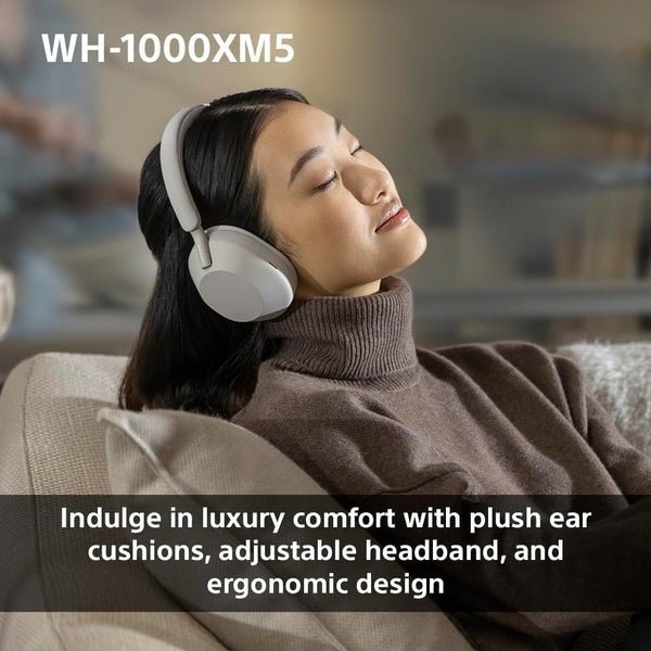 2025/12/1000361179.jpg Sony WH-1000XM5 Noise Cancelling Wireless Headphones Silver