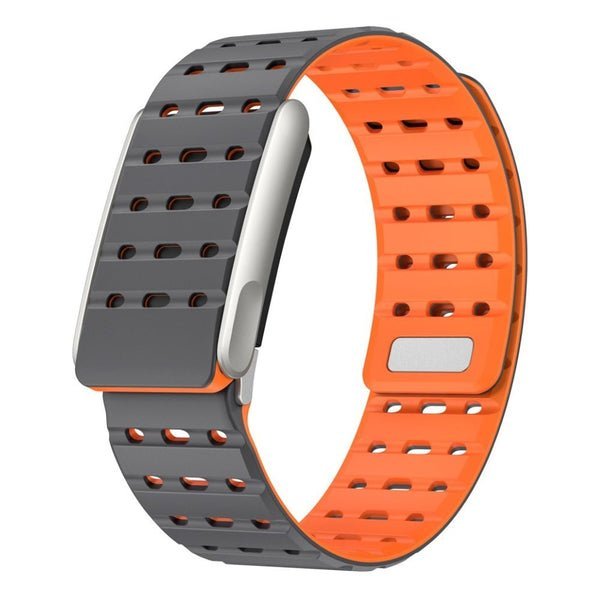2025/12/1000362045.jpg Whoop 5.0 Peak Magnetic Silicone Strap Gray