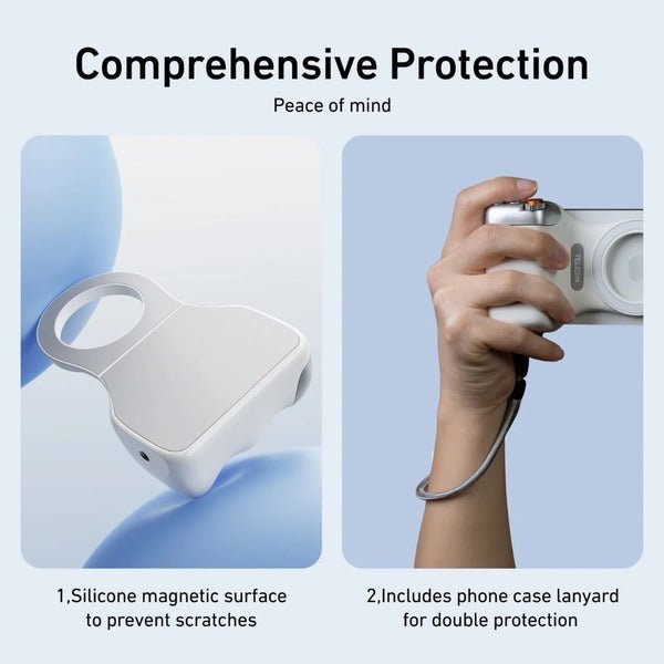 Telesin Fun Shot Magnetic Grip White