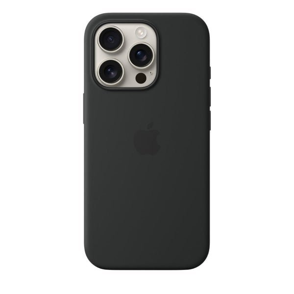 Apple iPhone 16 Pro Silicone Case with MagSafe Black