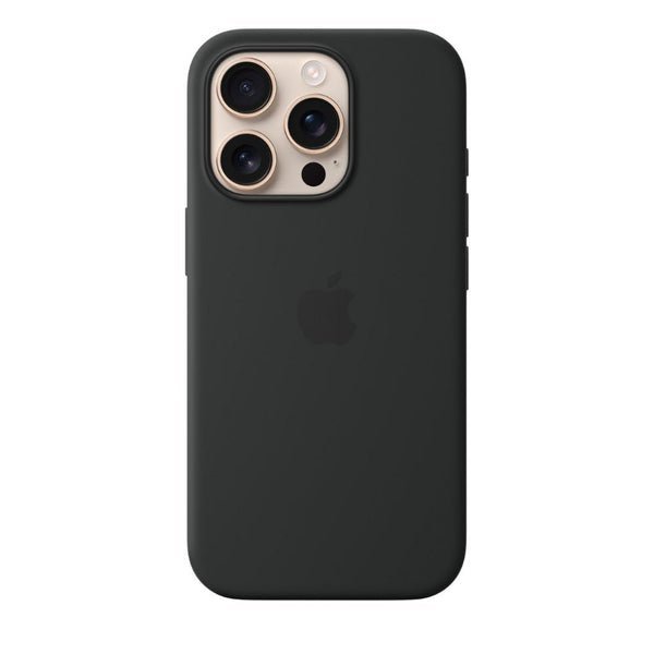 Apple iPhone 16 Pro Silicone Case with MagSafe Black