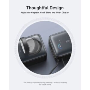 Anker MagGo Power Bank 10K 35W For Apple Watch Black