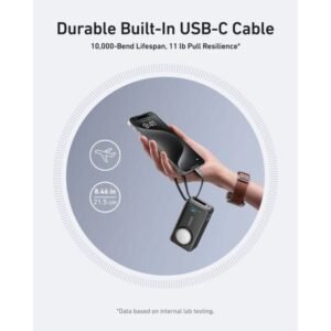 Anker MagGo Power Bank 10K 35W For Apple Watch Black