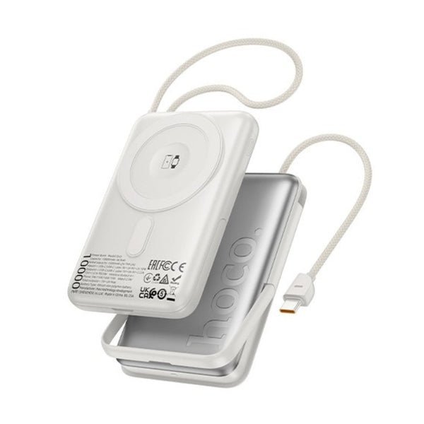 2025/12/1000363825.jpg Hoco PD20W Magnetic Power Bank 10000mAh Q43 Silver