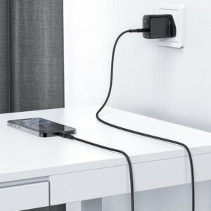 AceFast USB-C to Lightning Charging Data Cable C4-01 Black