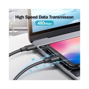 UGREEN USB-C to USB-C PD60W Fast Charge Cable 1.5 M Back