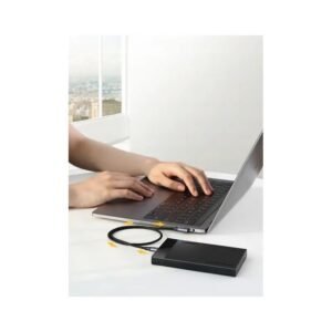 UGREEN USB-C to Angled USB-C PD60W Braided Cable & Aluminum Body, Fast Charge 3M