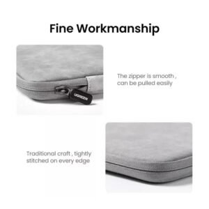 2025/12/1000367093.jpg UGREEN Soft Leather, Light & Portable Sleeve Case, For MacBook & Laptop - LP187 60985 20476