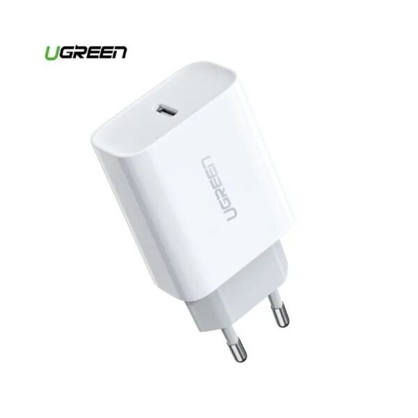 2025/12/1000367151.jpg UGREEN 20W USB-C Smart & Fast Charger for Phones, Tablets & Ipads - CD137 10191 60450