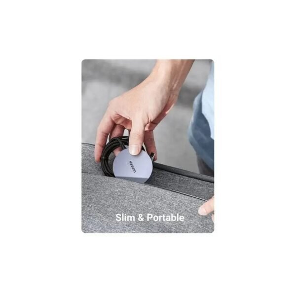 2025/12/1000367219.jpg UGREEN 15W Magnetic & Fast Wireless Qi Charger, MAGSAFE Compatible - CD245 30233