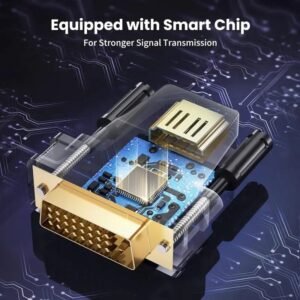 2025/12/1000367225.jpg UGREEN Full HD, DVI (24+1) Male to HDMI Female Adapter, Bi-Directional - 20124