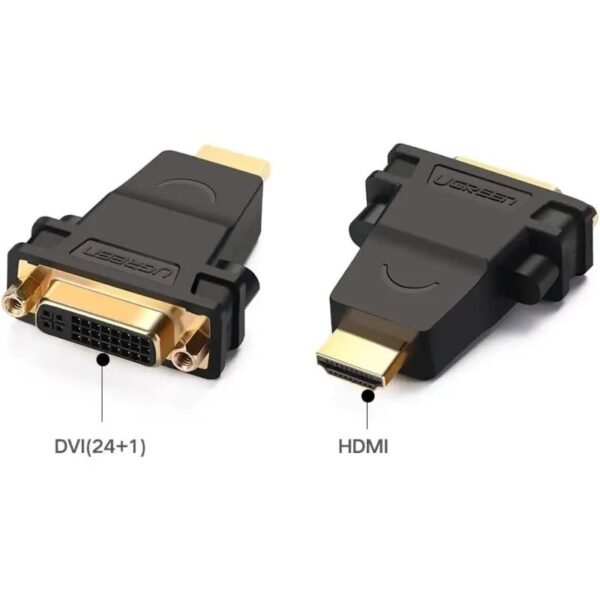 UGREEN Full HD, HDMI Male to DVI (24+5) Female Adapter, Bi-Directional - 20123