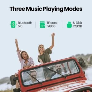 2025/12/1000367514.jpg UGREEN 31.5W PD Fast Car Charger with FM & Bluetooth Transmitter + USB MP3 & TF Slot Reader - CD229 80910