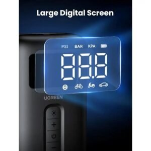 2025/12/1000367571.jpg UGREEN Portable Cordless Electric Air Pump Compressor & Tyre Inflator with Battery LED Light - CD259 15951