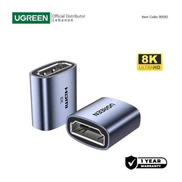 UGREEN 8k HDMI Female to Female Adapter, HDMI Extender - HD159 90592