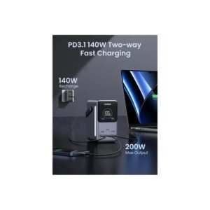 UGREEN Power Bank 300W 5 Ports, 48000 mAh for Laptops, MacBooks, Smartphones, Tablets, ipads - PB770 25286