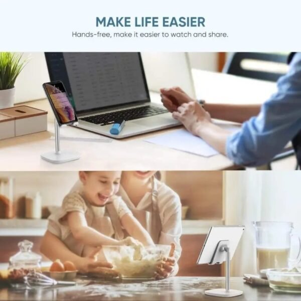 2025/12/1000367928.jpg UGREEN Desktop Stand Support Phone and Tablet Up to 7.9 Inch, Adjustable Angle & Stable Base - LP177 60343