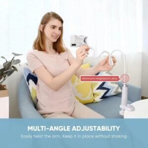 2025/12/1000367946.jpg UGREEN Phone Holder Support Phone and Tablet Up to 7.2 Inch, with 90CM Flexible Long Arm, Stable Design - LP113 30488