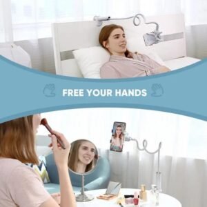 2025/12/1000367948.jpg UGREEN Phone Holder Support Phone and Tablet Up to 7.2 Inch, with 90CM Flexible Long Arm, Stable Design - LP113 30488