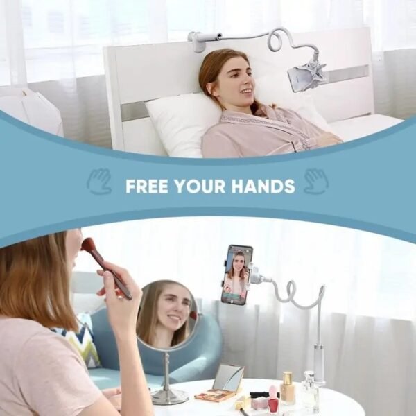 2025/12/1000367948.jpg UGREEN Phone Holder Support Phone and Tablet Up to 7.2 Inch, with 90CM Flexible Long Arm, Stable Design - LP113 30488