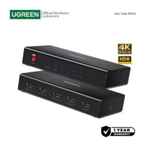 2025/12/1000367973.jpg UGREEN 4K HDMI2.0 1 in 4 Out Splitter - CM570 90514