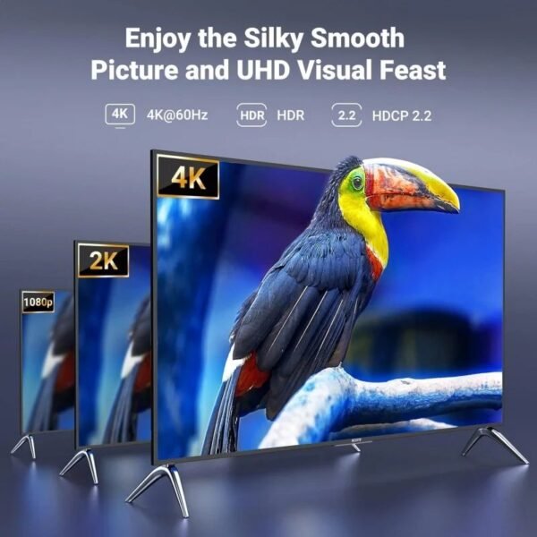 2025/12/1000367974.jpg UGREEN 4K HDMI2.0 1 in 4 Out Splitter - CM570 90514