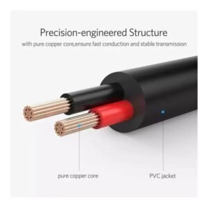 UGREEN USB 2.0 to DC 3.5mm charging cable 1M, support up to 60W - US277 10376