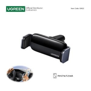 UGREEN Air Vent Car Mount Phone Holder, 360 degree rotation, robust and durable - LP120 10422