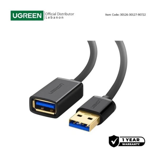 2025/12/1000368198-1.jpg UGREEN USB 3.0 Cable Extension Male to Female 3M