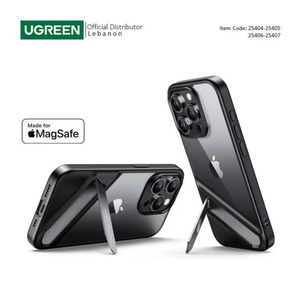UGREEN Kickstand Protective Case for iPhone 15