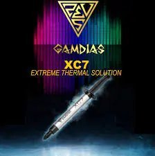 GAMDIAS XC7 EXTREME THERMAL SOLUTION 4g  – Premium Aluminum Oxide-Based Solution ; -50℃~240℃ Temp Range ; 0.03 Low Impedance ; 3-in-1 Pack Application Kit  | SILVER